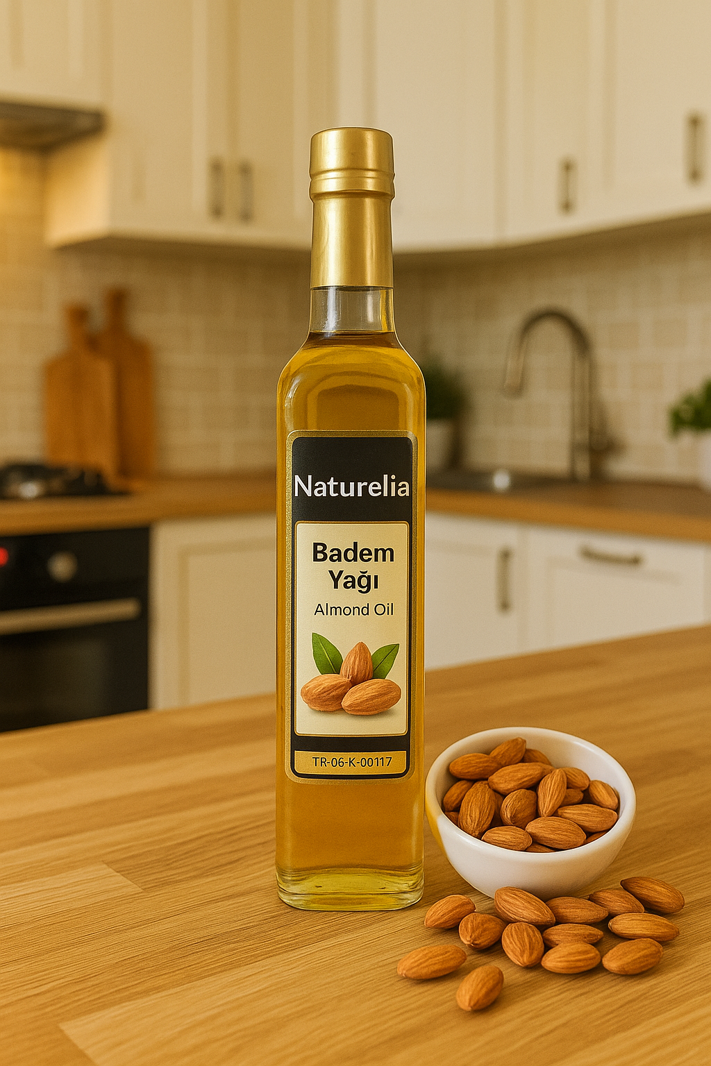 Naturelia Tatlı Badem Yağı Soğuk Pres 250 ml